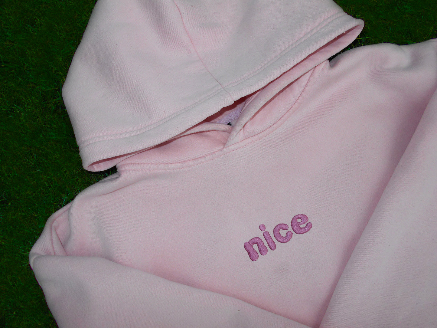 "nice" hoodie